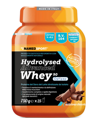 HYDROLYSED ADVANCED WHEY DELICIOUS CHOCOLATE BARATTOLO POLVERE ORALE 750 G - Farmacia Mastrangelo 