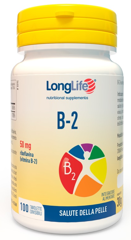 LONGLIFE B2 50 MG 100 TAVOLETTE DIVISIBILI - Farmacia Mastrangelo 