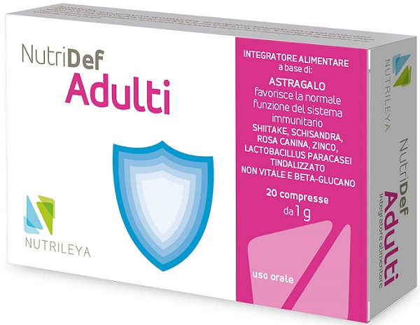 NUTRIDEF ADULTI 20 COMPRESSE - Farmacia Mastrangelo 