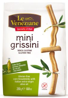 LE VENEZIANE MINI GRISSINI 250 G - Farmacia Mastrangelo 