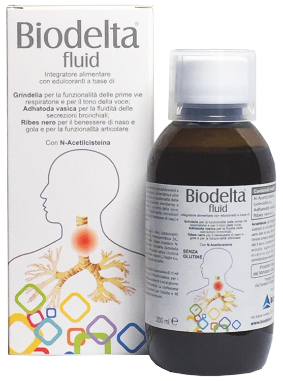 BIODELTA FLUID 200 ML - Farmacia Mastrangelo 
