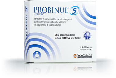 PROBINUL 5 NEUTRO 12 BUSTINE - Farmacia Mastrangelo 