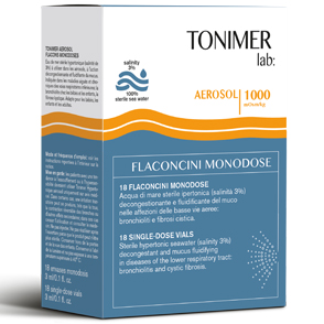 TONIMER LAB AEROSOL 18 FLACONCINI 3 ML MONODOSE - Farmacia Mastrangelo 
