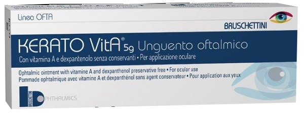 UNGUENTO OFTALMICO KERATO VITA 5 G - Farmacia Mastrangelo 