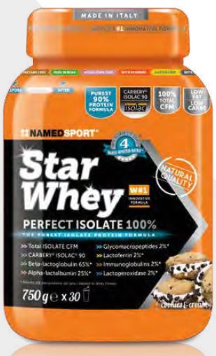 STAR WHEY COOKIES & CREAM 750 G - Farmacia Mastrangelo 