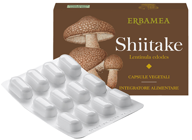 SHITAKE 24 CAPSULE VEGETALI - Farmacia Mastrangelo 