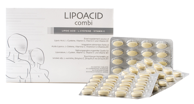 LIPOACID COMBI 60 COMPRESSE - Farmacia Mastrangelo 