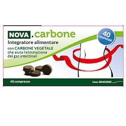 NOVA CARBONE VEGETALE 40 COMPRESSE - Farmacia Mastrangelo 