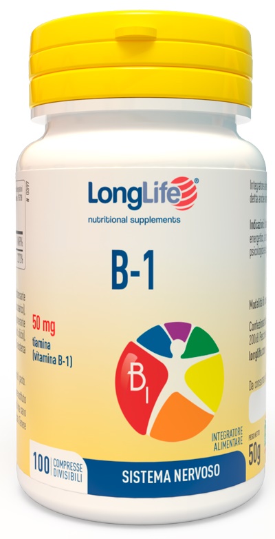 LONGLIFE B1 100 COMPRESSE 50 MG - Farmacia Mastrangelo 