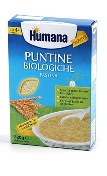HUMANA PUNTINE BIOLOGICHE PASTINA 320 G - Farmacia Mastrangelo 