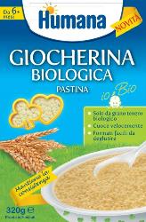 HUMANA GIOCHERINA PASTINA BIOLOGICA 320 G - Farmacia Mastrangelo 