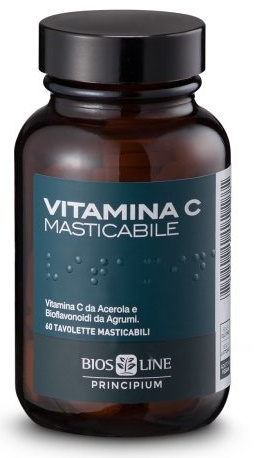 PRINCIPIUM VITAMINA C NATURALE 60 COMPRESSE MASTICABILI 72 G - Farmacia Mastrangelo 