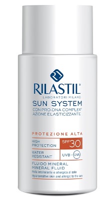 RILASTIL SUN SYSTEM PHOTO PROTECTION THERAPY SPF30 FLUIDO MINERAL 50 ML - Farmacia Mastrangelo 