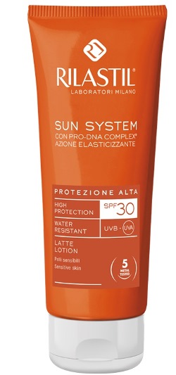 RILASTIL SUN SYSTEM PHOTO PROTECTION THERAPY SPF30 LATTE 100 ML - Farmacia Mastrangelo 