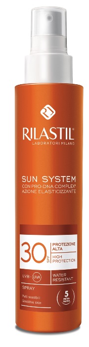 RILASTIL SUN SYSTEM PHOTO PROTECTION THERAPY SPF30 SPRAY VAPO 200 ML - Farmacia Mastrangelo 