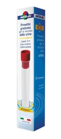 PROVETTA RACCOLTA URINA MASTER-AID 12 ML - Farmacia Mastrangelo 