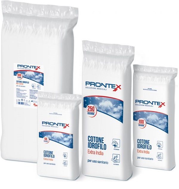 COTONE IDROFILO EXTRA INDIA PRONTEX 500 G - Farmacia Mastrangelo 