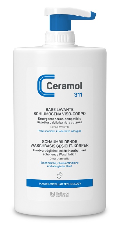CERAMOL 311 BASE LAVANTE SCHIUMOGENA 400 ML - Farmacia Mastrangelo 