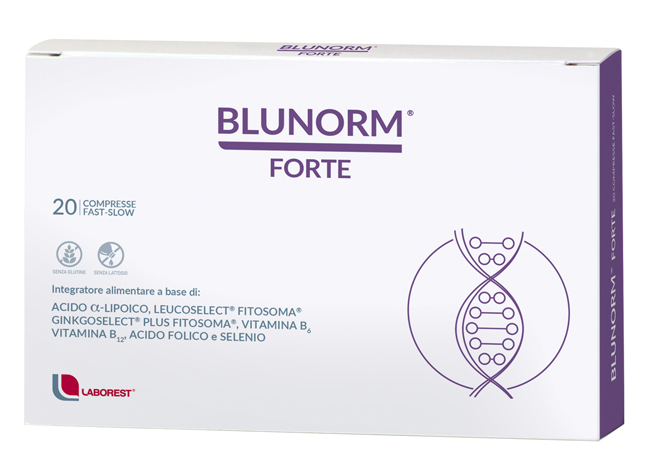 BLUNORM FORTE 20 COMPRESSE - Farmacia Mastrangelo 