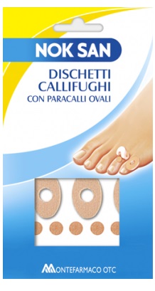 NOK SAN DISCHETTI CALLIFUGHI CON PARACALLI OVALI - Farmacia Mastrangelo 