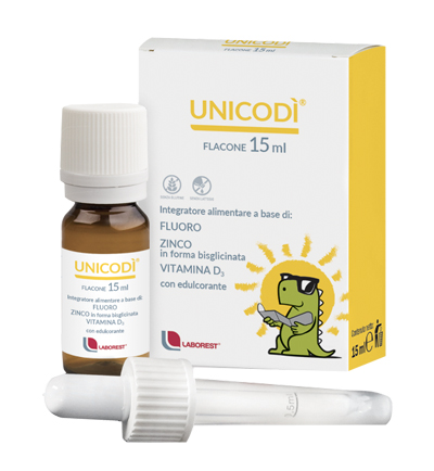 UNICODI' 15 ML FLUORO ZINCO VITAMINA D3 - Farmacia Mastrangelo 