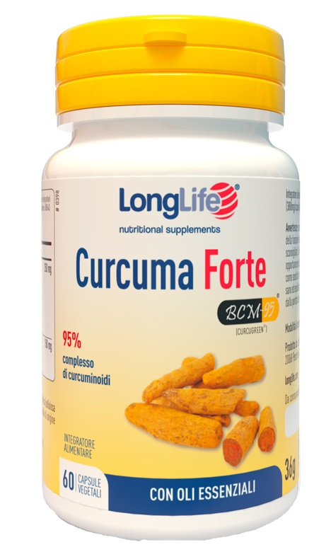 LONGLIFE CURCUMA FORTE 60 CAPSULE VEGETALI - Farmacia Mastrangelo 