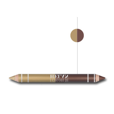 I COLORI DI HELAN MATITA DUO OCCHI ORO TERRA BRUCIATA - Farmacia Mastrangelo 