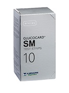 TEST STRIPS PER MISURAZIONE GLICEMIA GLUCOCARD SM 10 PEZZI - Farmacia Mastrangelo 