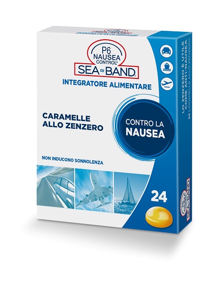 P6 NAUSEA CONTROL CARAMELLE ANTI NAUSEA VIAGGIO ALLO ZENZERO 24 PEZZI - Farmacia Mastrangelo 