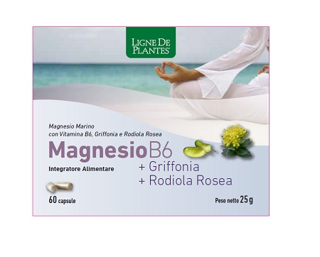 MAGNESIO B6 + GRIFFONIA + RODIOLA 60 CAPSULE - Farmacia Mastrangelo 