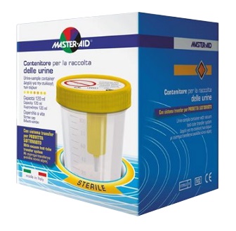 CONTENITORE RACCOLTA URINA SOTTOVUOTO MASTER-AID 120 ML - Farmacia Mastrangelo 