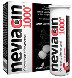 NEVIACIN 1000 20 COMPRESSE EFFERVESCENTI - Farmacia Mastrangelo 