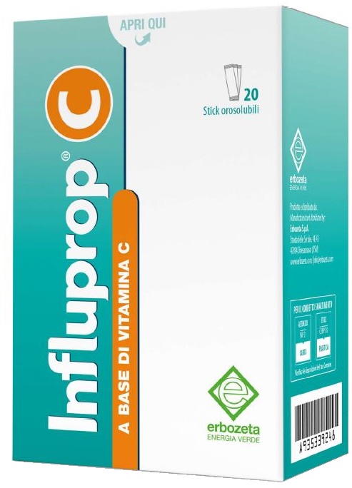 INFLUPROP C STICK 20 STICK - Farmacia Mastrangelo 