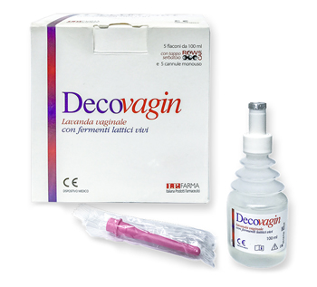 DECOVAGIN 5 FLACONI DA 100 ML + 5 CANNULE MONOUSO - Farmacia Mastrangelo 