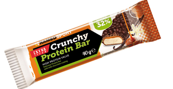CRUNCHY PROTEINBAR CARAMEL VANILLA 40 G - Farmacia Mastrangelo 