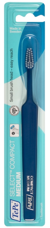TEPE SPAZZOLINO SELECT COMPACT MEDIUM - Farmacia Mastrangelo 