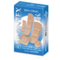 CEROTTO PRONTEX SKIN STRIPS 6 FORMATI ASSORTITI ASTUCCIO 40 PEZZI - Farmacia Mastrangelo 