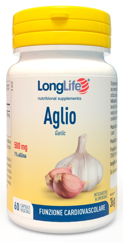 LONGLIFE AGLIO 60 CAPSULE VEGETALI - Farmacia Mastrangelo 