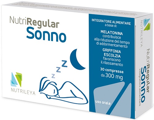 NUTRIREGULAR SONNO 30 COMPRESSE - Farmacia Mastrangelo 