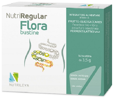 NUTRIREGULAR FLORA 14 BUSTINE - Farmacia Mastrangelo 
