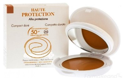 EAU THERMALE AVENE COMPATTO SPF50 DORATO 10 G - Farmacia Mastrangelo 