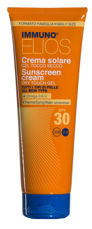 IMMUNO ELIOS  CREMA SOLARE GEL TOCCO SECCO SPF30 - Farmacia Mastrangelo 