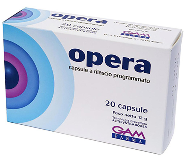 OPERA 20 CAPSULE - Farmacia Mastrangelo 