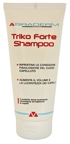 TRIKO FORTE SHAMPOO 200 ML BRADERM - Farmacia Mastrangelo 