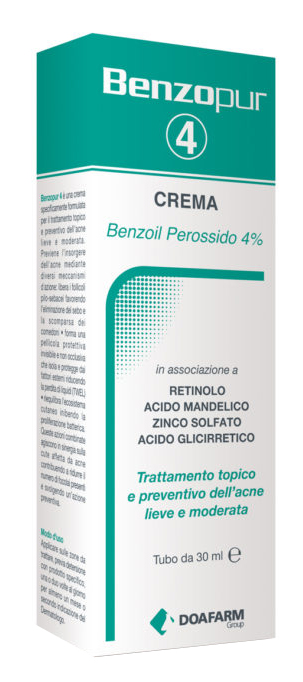 BENZOPUR 4 CREMA 30 ML - Farmacia Mastrangelo 