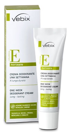 VEBIX PHYTAMIN CREMA DEODORANTE 1 SETTIMANA 25 ML - Farmacia Mastrangelo 