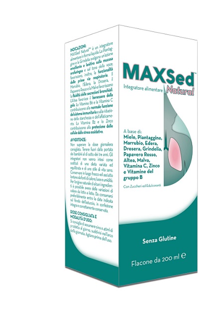 MAXSED NATURAL 200 ML - Farmacia Mastrangelo 