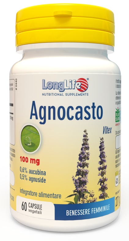 LONGLIFE AGNOCASTO 60 CAPSULE VEGETALI - Farmacia Mastrangelo 