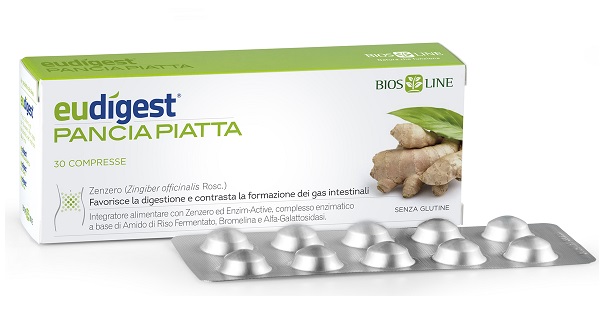BIOSLINE EUDIGEST PANCIA PIATTA 30 COMPRESSE - Farmacia Mastrangelo 