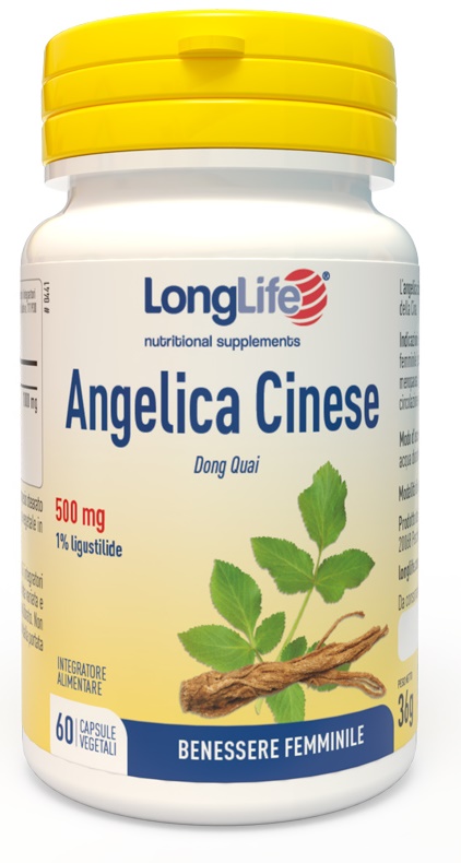 LONGLIFE ANGELICA CINESE 60 CAPSULE VEGETALI - Farmacia Mastrangelo 